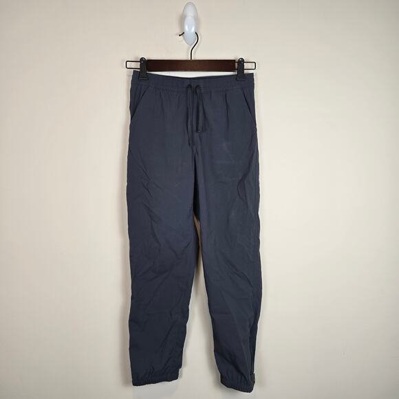 Patagonia Kids Quandary Pants Size L/12 Smolder Blue Hiking 40+ UPF 66560